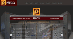 Desktop Screenshot of peecoenergy.com